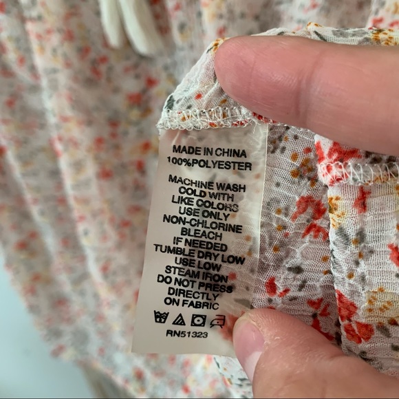 Floral blouse women’s - Picture 8 of 8